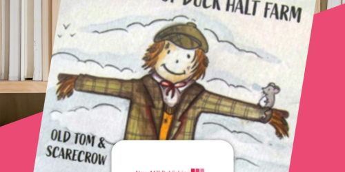 Scarecrow of duck halt farm graphic